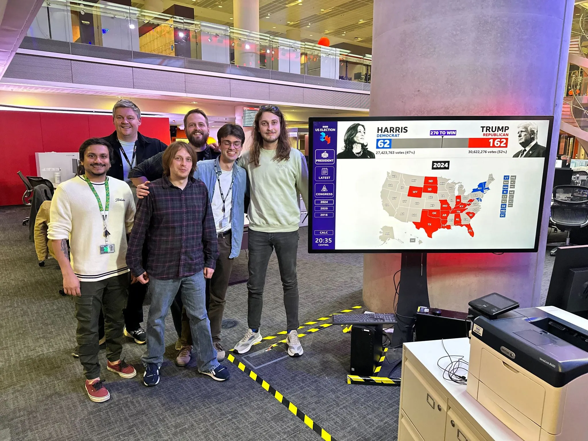 On-site broadcast support in London