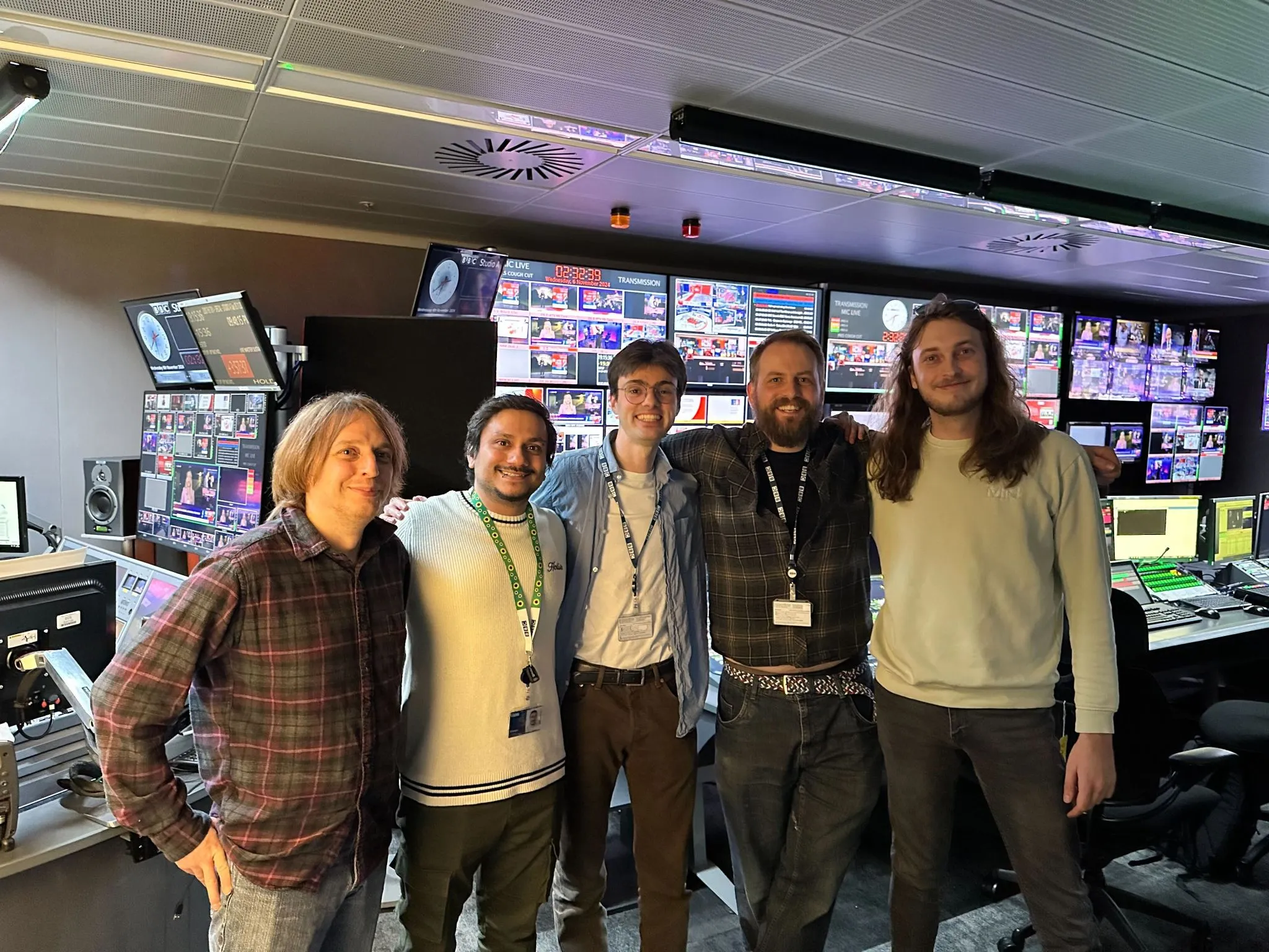 On-site broadcast support in London